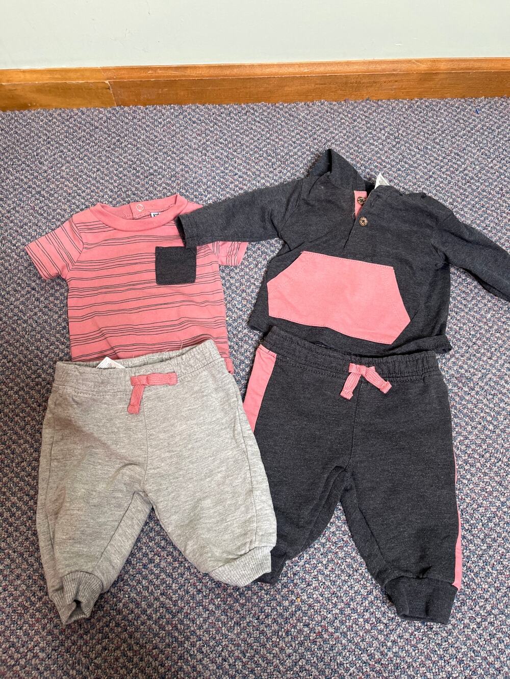Little Lad 4 Piece outfit 0/3 months